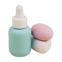 Sérum facial con cuentagotas