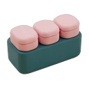 Pastillero de tres compartimentos